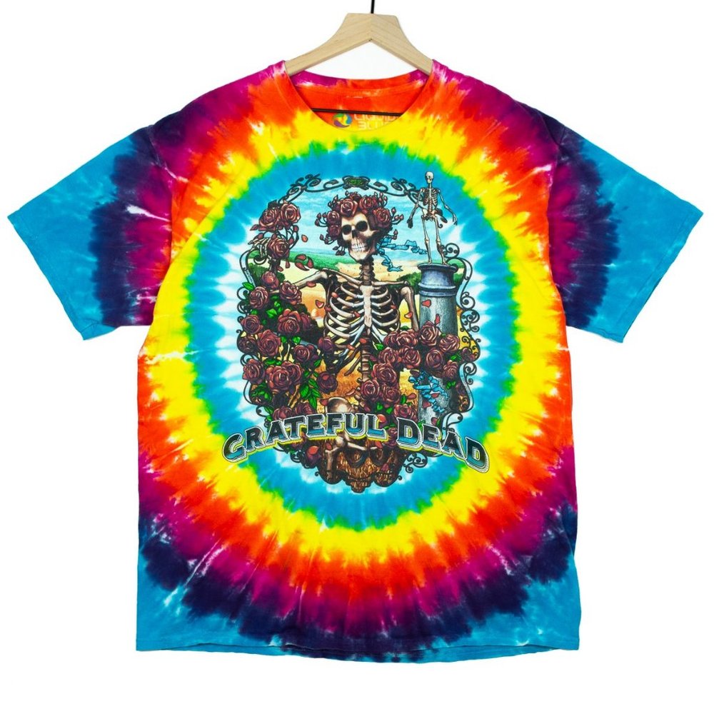 SOLD! Modern Grateful Dead Skeleton Tie Dye